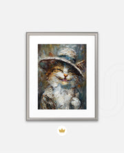 Smiling Wanderer Cat