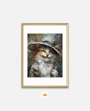 Smiling Wanderer Cat
