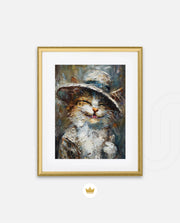Smiling Wanderer Cat