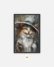 Smiling Wanderer Cat