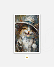 Smiling Wanderer Cat