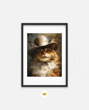 Vintage Gentleman Cat