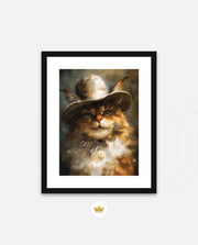 Vintage Gentleman Cat