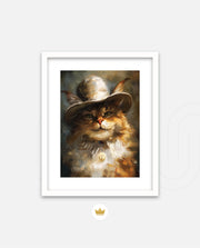 Vintage Gentleman Cat