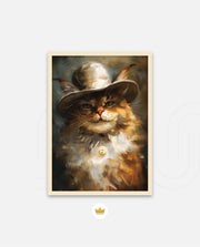 Vintage Gentleman Cat