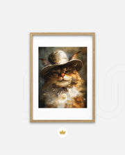 Vintage Gentleman Cat
