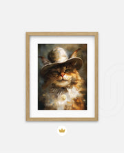 Vintage Gentleman Cat