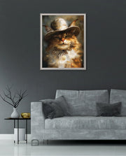 Vintage Gentleman Cat