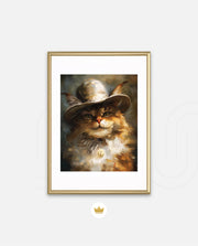 Vintage Gentleman Cat