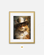 Vintage Gentleman Cat