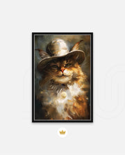 Vintage Gentleman Cat