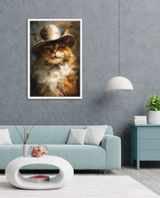Vintage Gentleman Cat