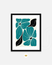 Teal Blossom