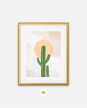 Desert Cactus Sun