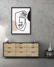 Abstract Face Line