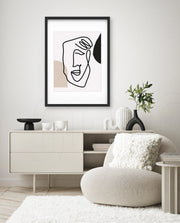 Abstract Face Line