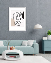 Abstract Face Line