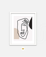 Abstract Face Line