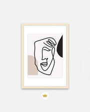 Abstract Face Line