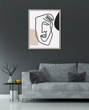 Abstract Face Line