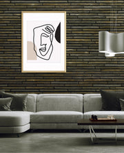 Abstract Face Line