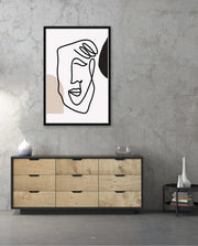 Abstract Face Line