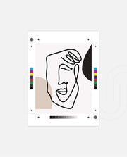 Abstract Face Line