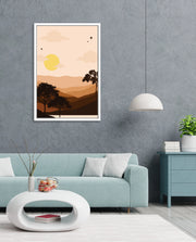 Sunset Desert Layers