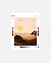 Sunset Desert Layers