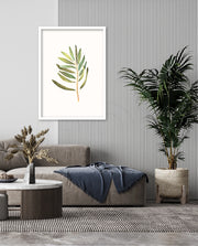 Watercolor Olive Leaf