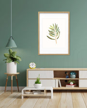 Watercolor Olive Leaf
