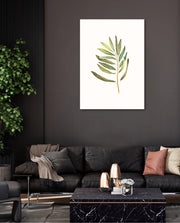 Watercolor Olive Leaf