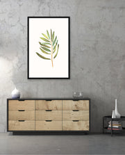 Watercolor Olive Leaf
