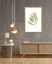 Watercolor Olive Leaf