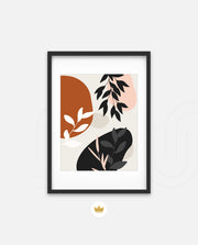 Abstract Botanic Shapes