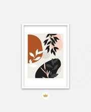 Abstract Botanic Shapes
