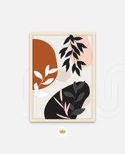 Abstract Botanic Shapes