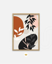 Abstract Botanic Shapes