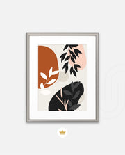 Abstract Botanic Shapes