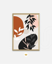Abstract Botanic Shapes