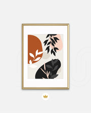 Abstract Botanic Shapes