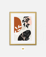 Abstract Botanic Shapes
