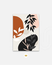 Abstract Botanic Shapes
