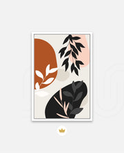 Abstract Botanic Shapes