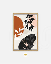 Abstract Botanic Shapes