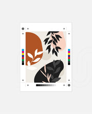 Abstract Botanic Shapes