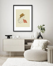 Elegant Hat Portrait