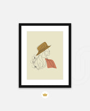 Elegant Hat Portrait