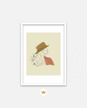 Elegant Hat Portrait