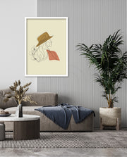 Elegant Hat Portrait